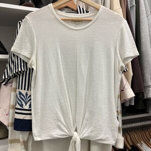 Madewell Front Knot Tee